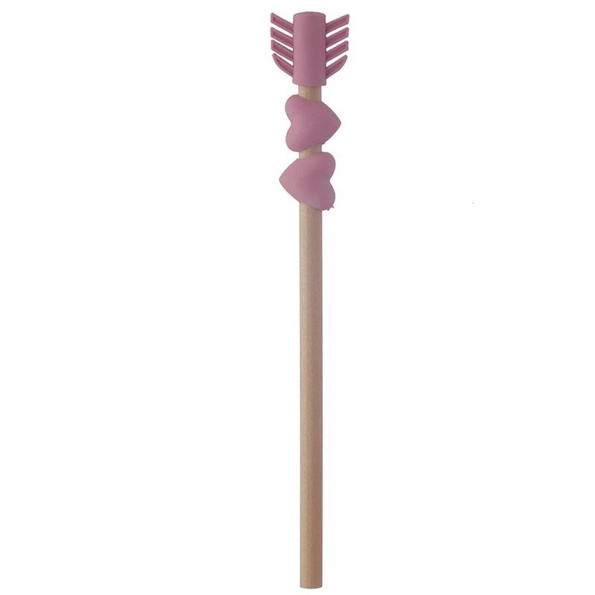 Matita con gomma - cuori