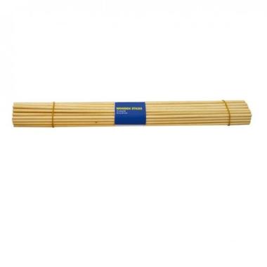 Deco - bastoncini di legno colore naturale - cm 40 x 4 mm. Ø - 50 pz