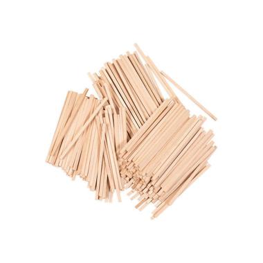 Deco - bastoncini di legno colore naturale - 86 x 3 x 3 mm - 650 pz