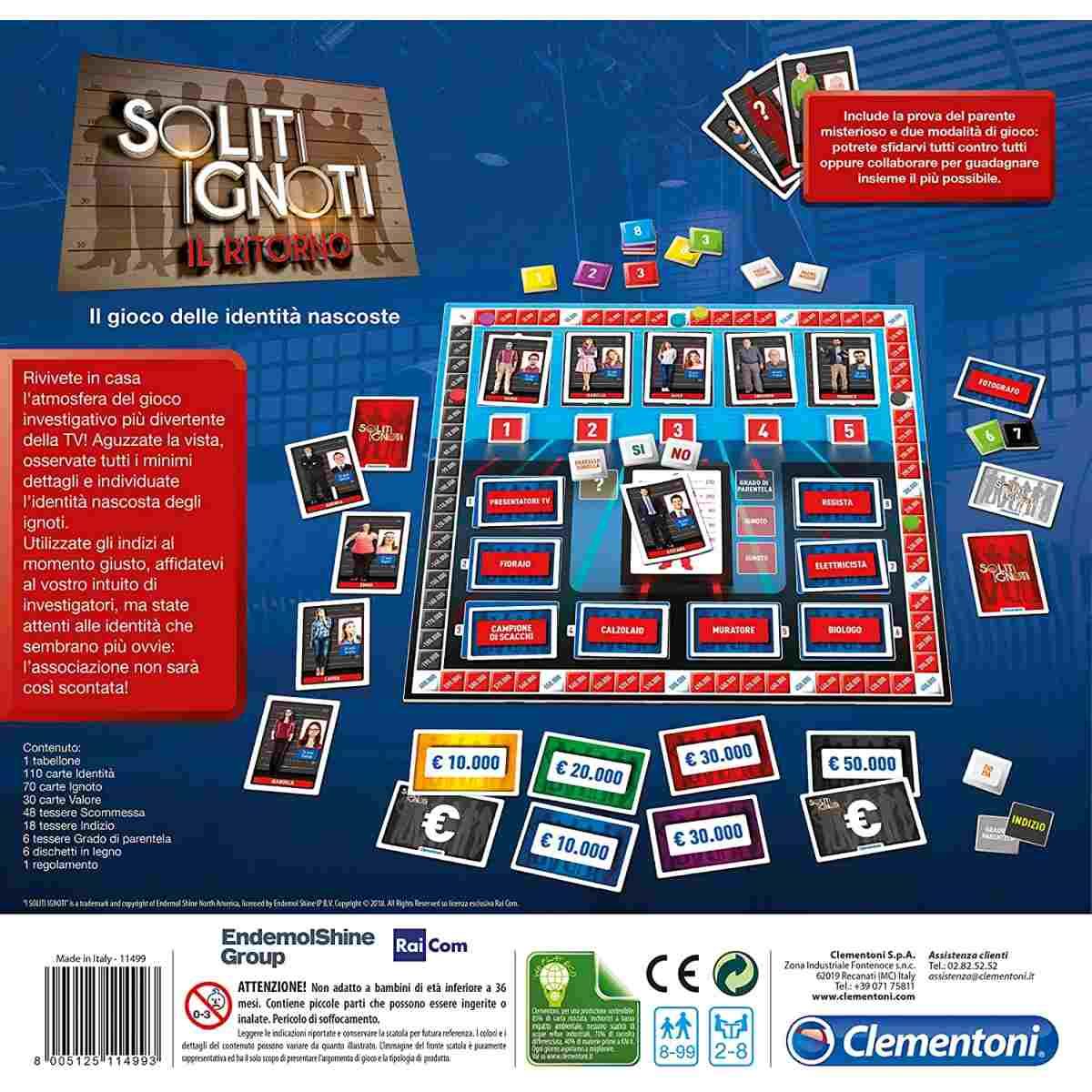 Clementoni - gioco tv soliti ignoti