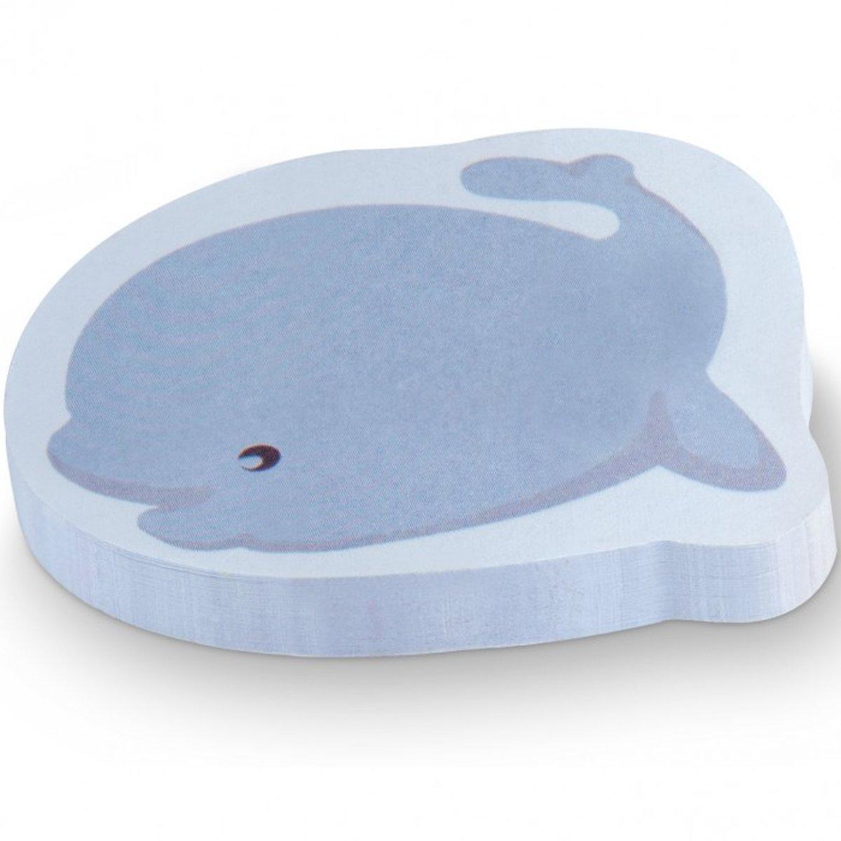 Niji - fogli adesivi riposizionabili - formato 45 x 45 mm - blocchetto da 50 fogli - 5 sagome