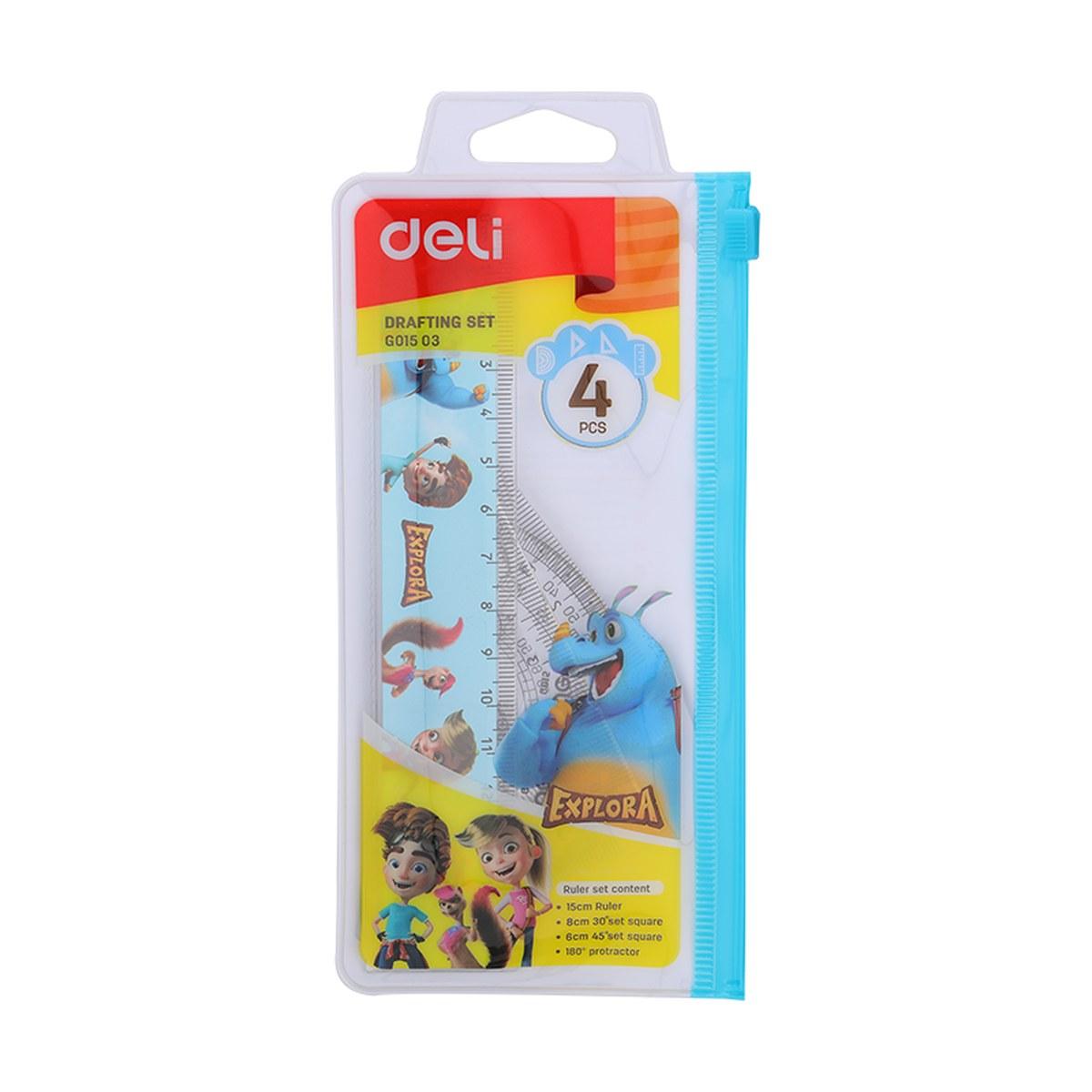 Deli - set disegno 4 pezzi explora