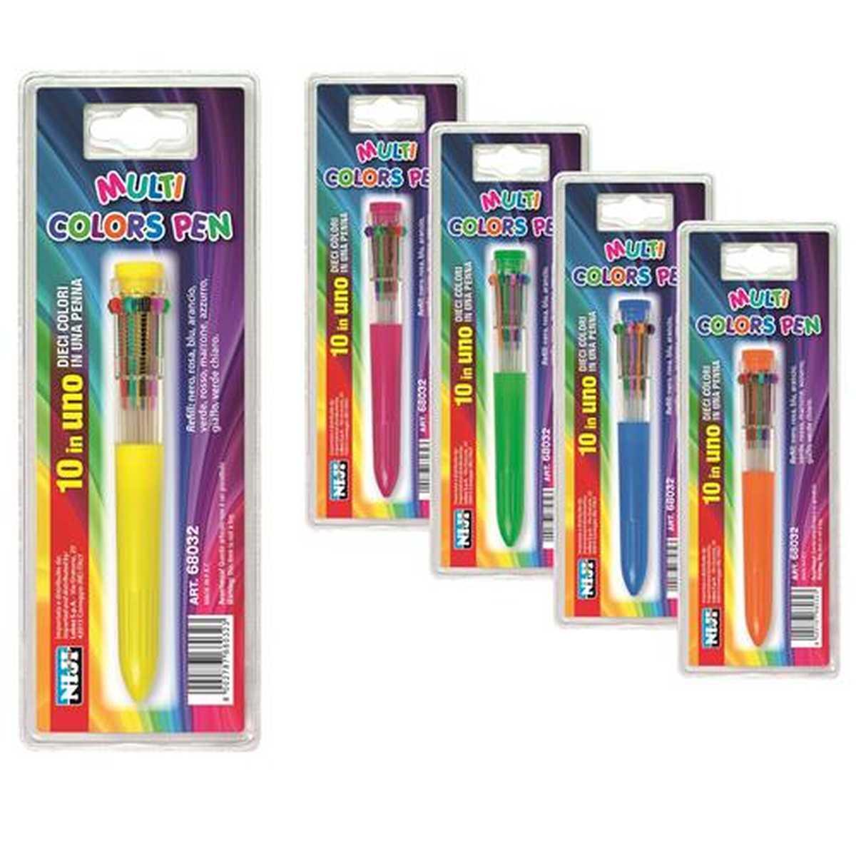 Niji - penna multicolor 10 in 1