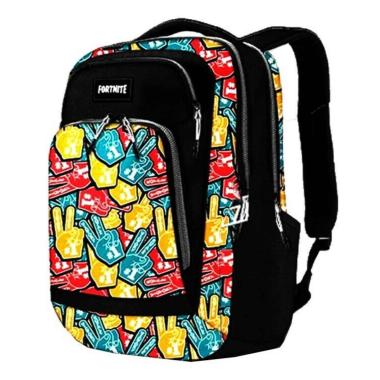 Zaino scuola organizzato fortnite fingers foam