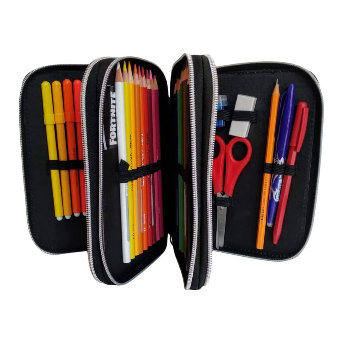 Astuccio 3 zip foam fingers fortnite