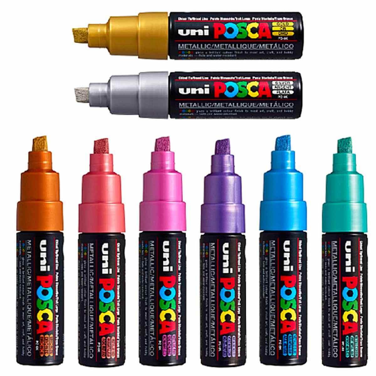 Posca - marker permanente punta larga 8 mm