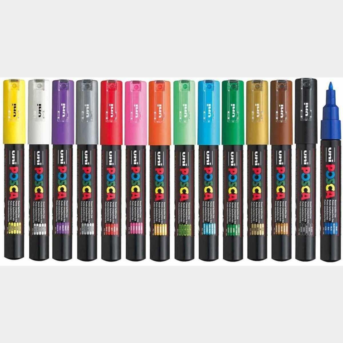 Posca - marker permanente punta extra fine 0,7-1 mm