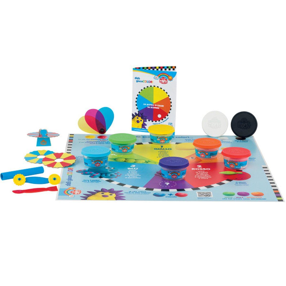 Dido' giocacolori - modella gioca e impara i colori con la ruota cromatica dido'