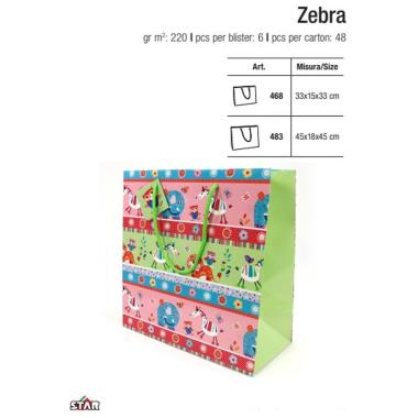 Star - zebra bags-
