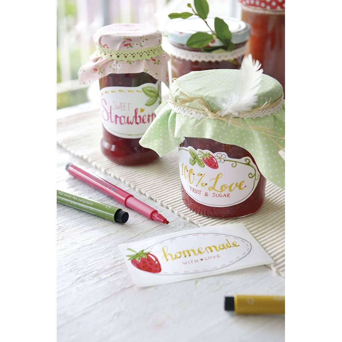 Faber-castell - calligraphy set - 4 pitt artist pens