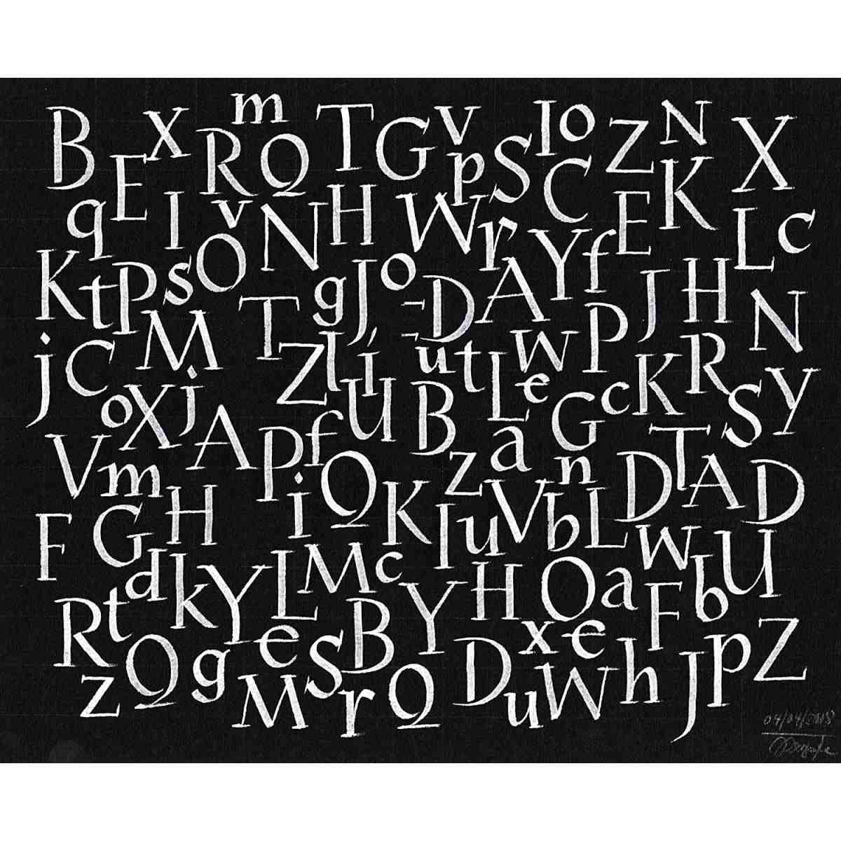 Faber-castell - calligraphy set - 4 pitt artist pens