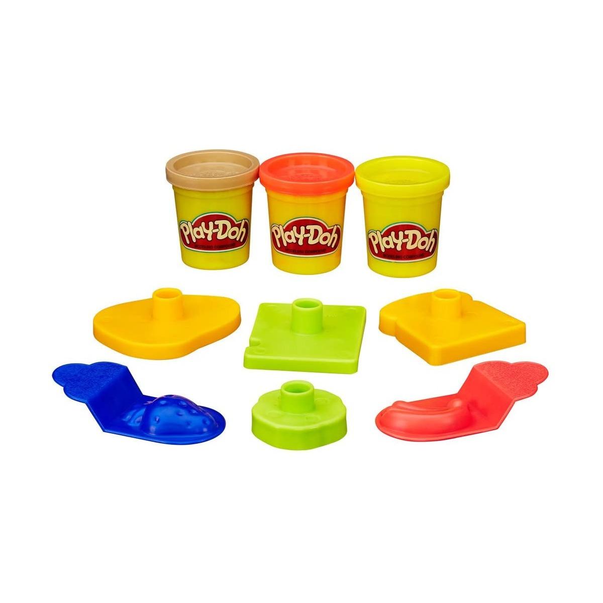 Hasbro play-doh - mini secchielli (pasta da modellare)