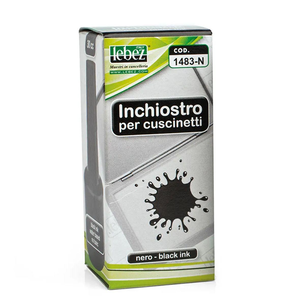 Lebez - inchiostro per cuscinetti - flacone da 30 cc