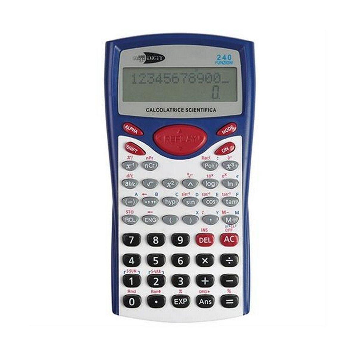Niji - calcolatrice scientifica 10 + 2 cifre - 240 funzioni