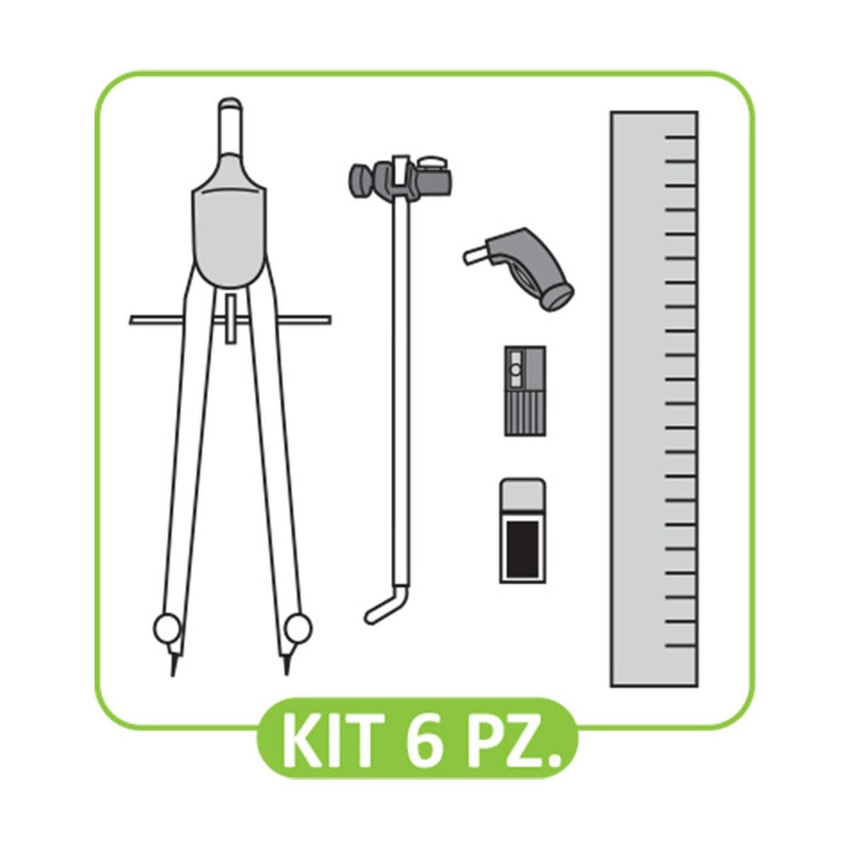Arda - balaustrone in metallo con frizione e prolunga in smart box - nero