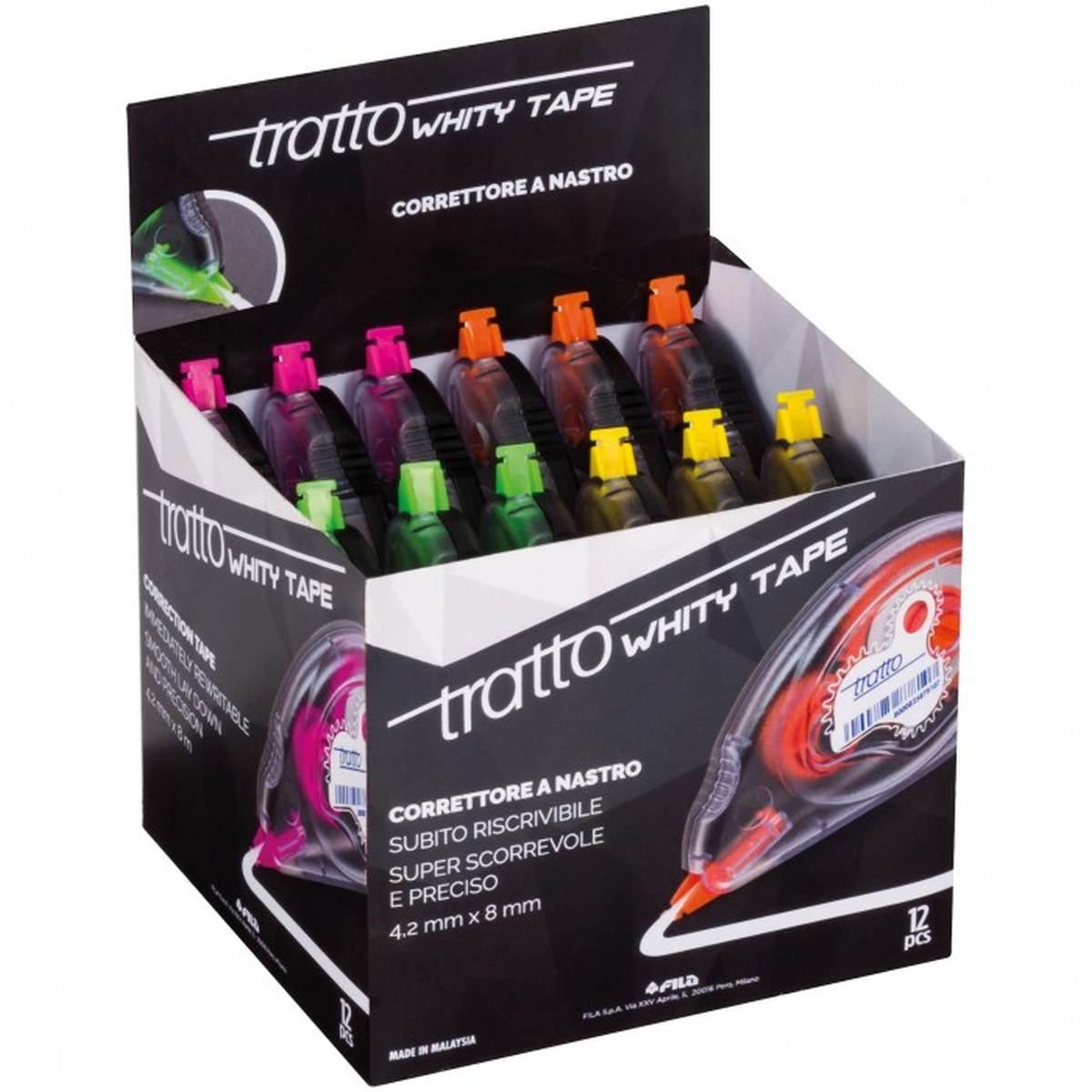 Tratto whity tape - correttore a nastro da 4,2 mm per 8,3 mt