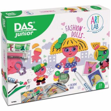 Das junior art lab - fashion dolls - kit creativo