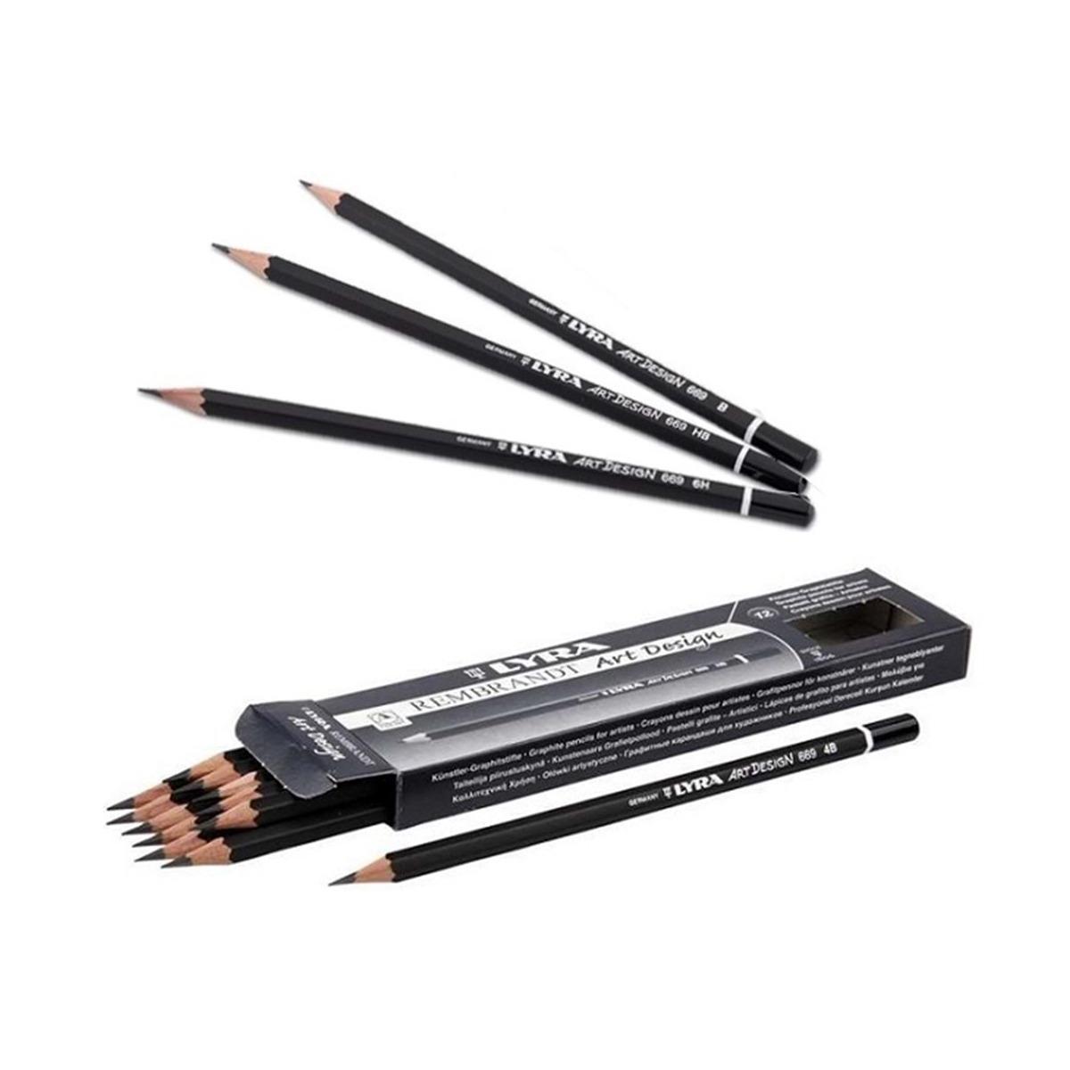 Lyra rembrandt art design - matita di grafite