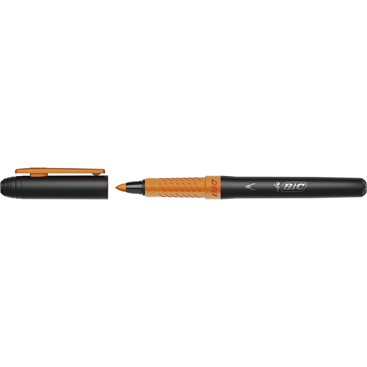 Bic intensity premium grip - pennarelli colorati - scatolo 24 pz