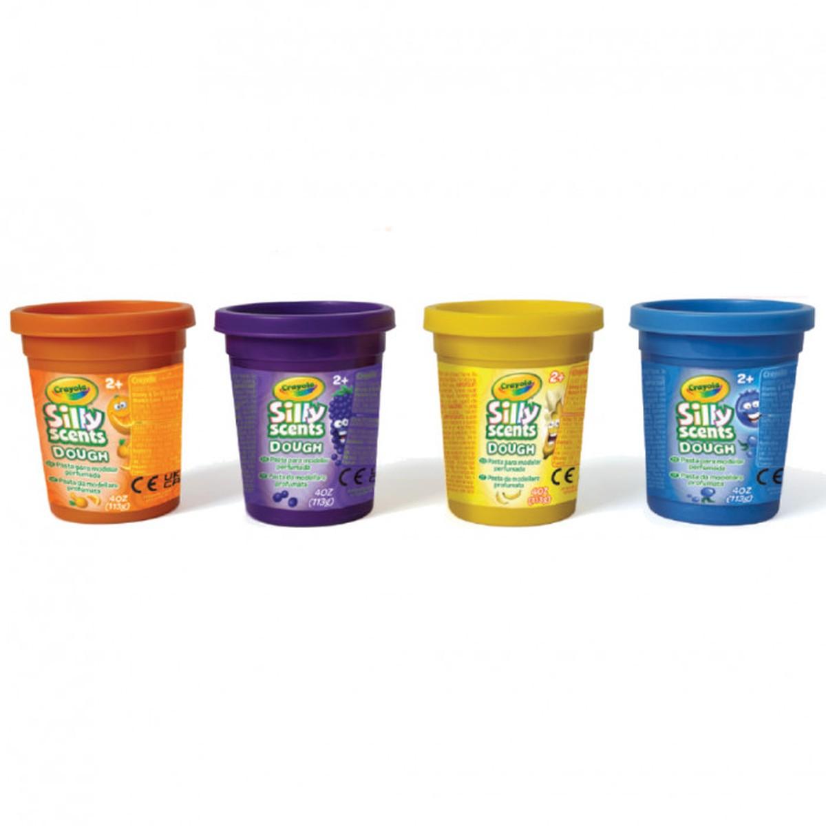Crayola silly scents dough - pasta da modellare profumata - 113 gr