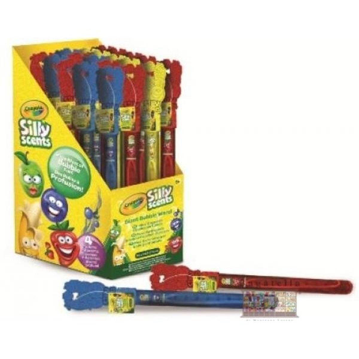Crayola silly scents - bolle di sapone profumate - 118 ml