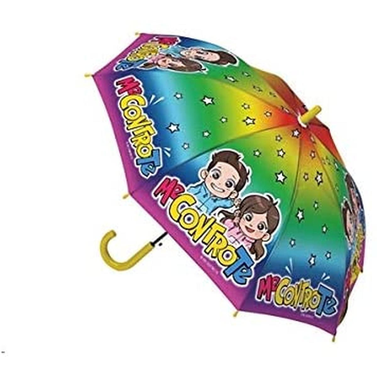 Me contro te - ombrello con manico multicolor