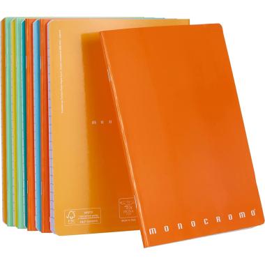 Pigna maxi monocromo plus - punto metallico - 80 gr/m2 - 46 fogli