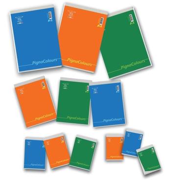 Pigna - blocco pigna colours p.m. - 8 x 12 cm - 60 fg - 60 gr - 5m