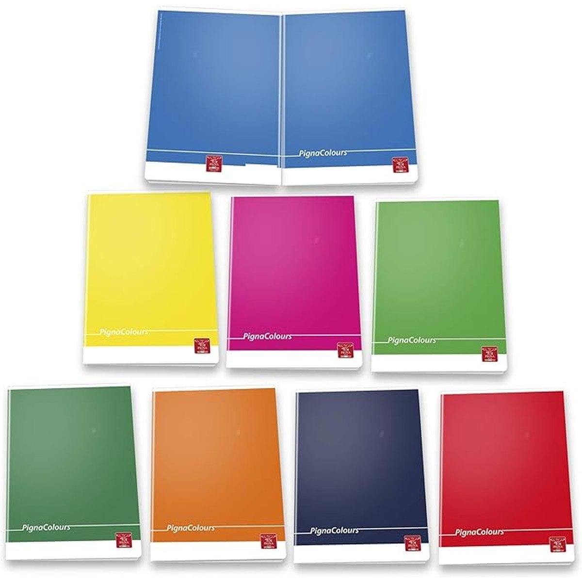 Pigna - maxi cartonato colours  - 128 + 2 ff - 80 gr