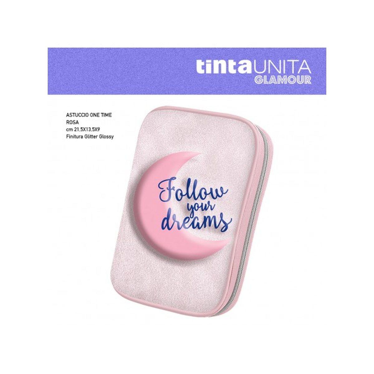 Young people - astuccio 3 zip one time glamour glitterato