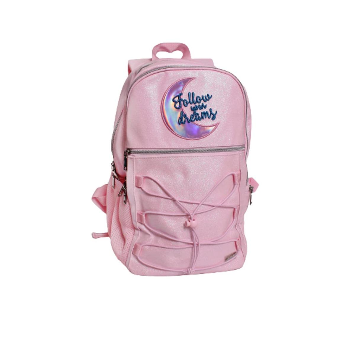 Tintaunita - zaino street glamour glitterato - formato cm 30 x 40 x 15