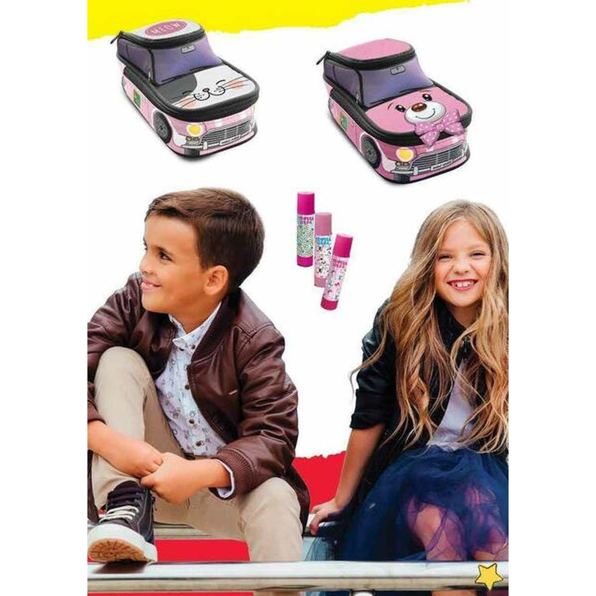 Young people- busta macchina con tempera solida 6 pz - formato 15 x 21 x 10 cm