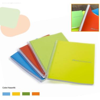 Bluekover - blocco spiralato - a4 - 70 fg - 75 gr