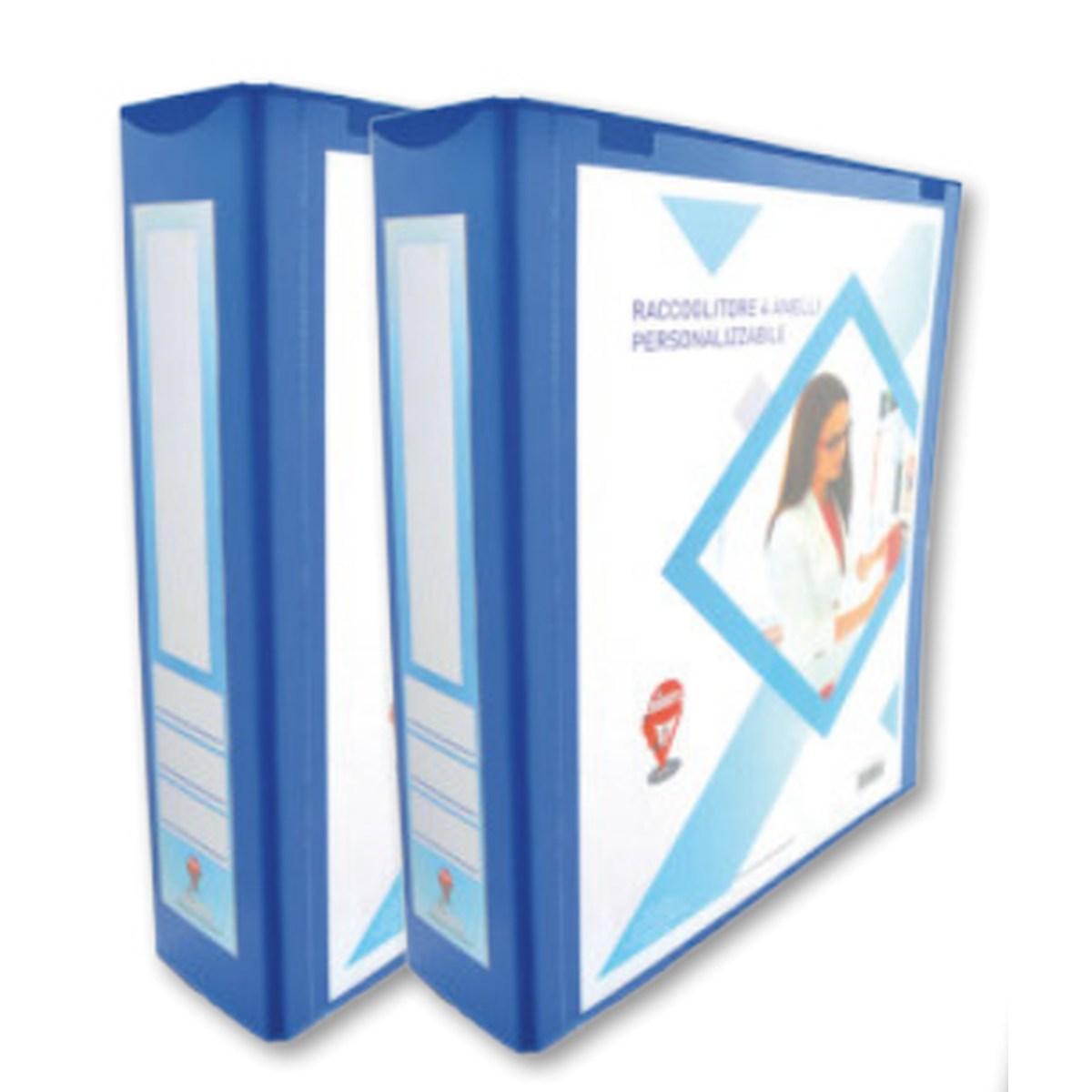 Siam - raccoglitore 4 anelli -  29 x 32 cm - d 65 mm -