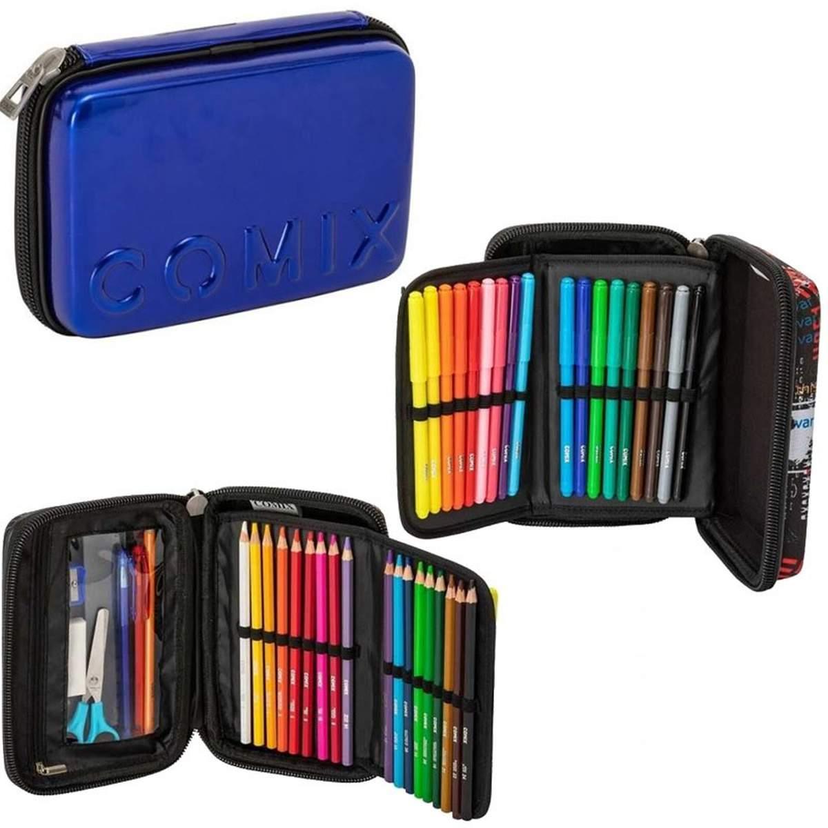 Comix flash - astuccio con corredo maxi zip