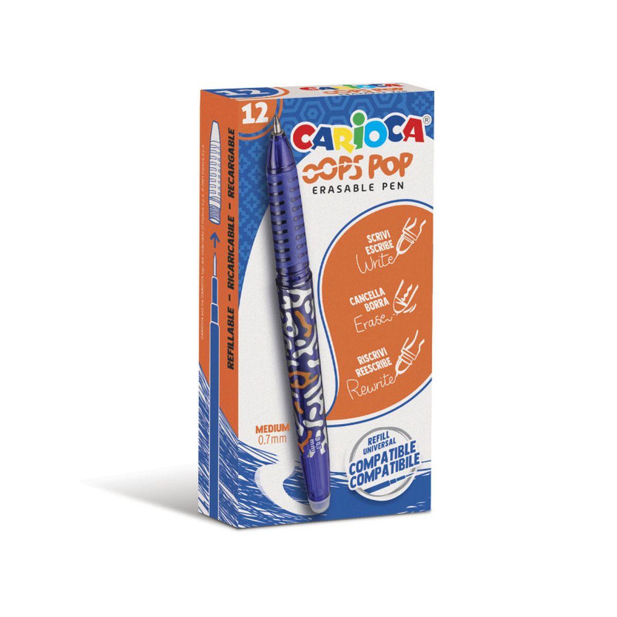 Carioca - oops pop penna cancellabile - 0,77 mm