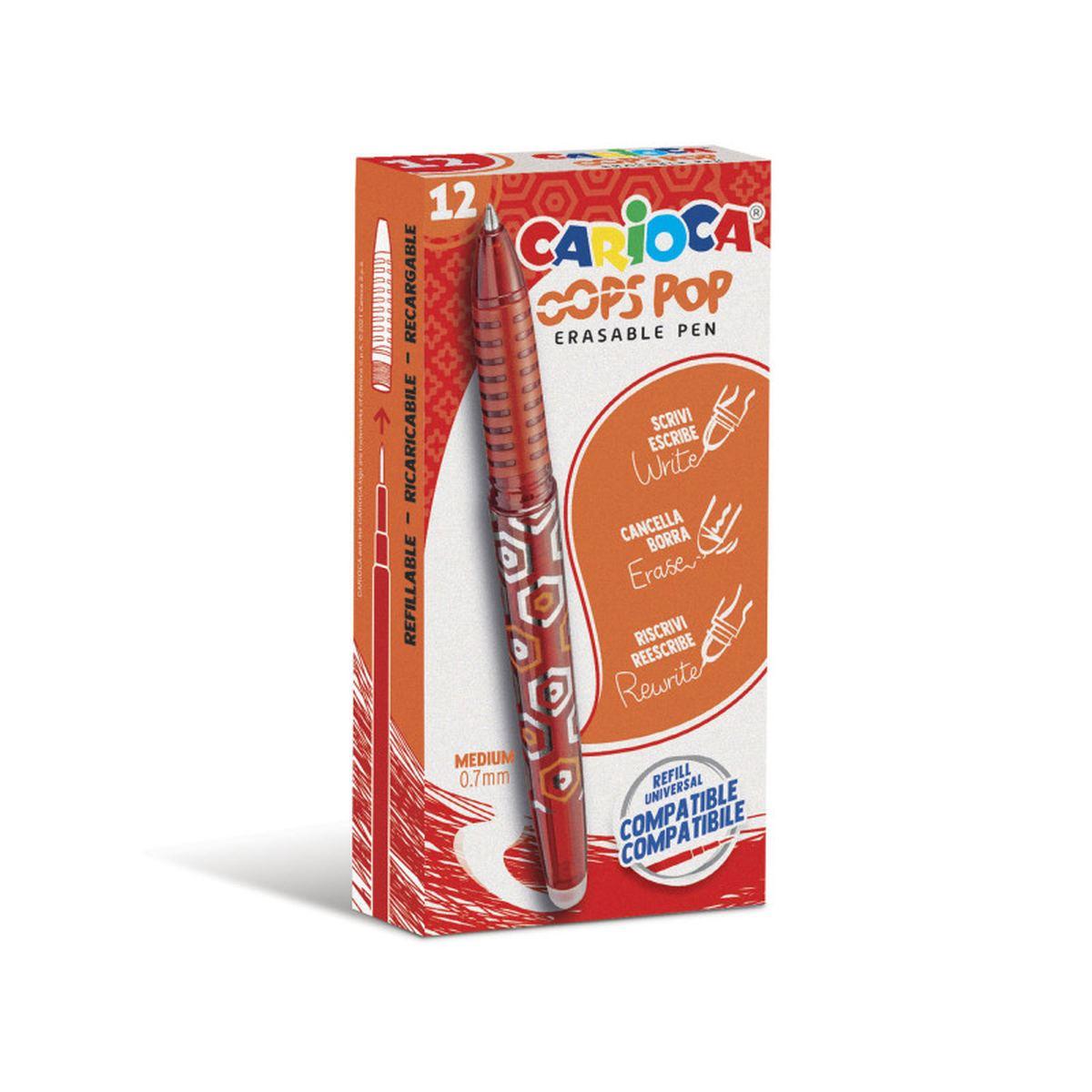 Carioca - oops pop penna cancellabile - 0,77 mm