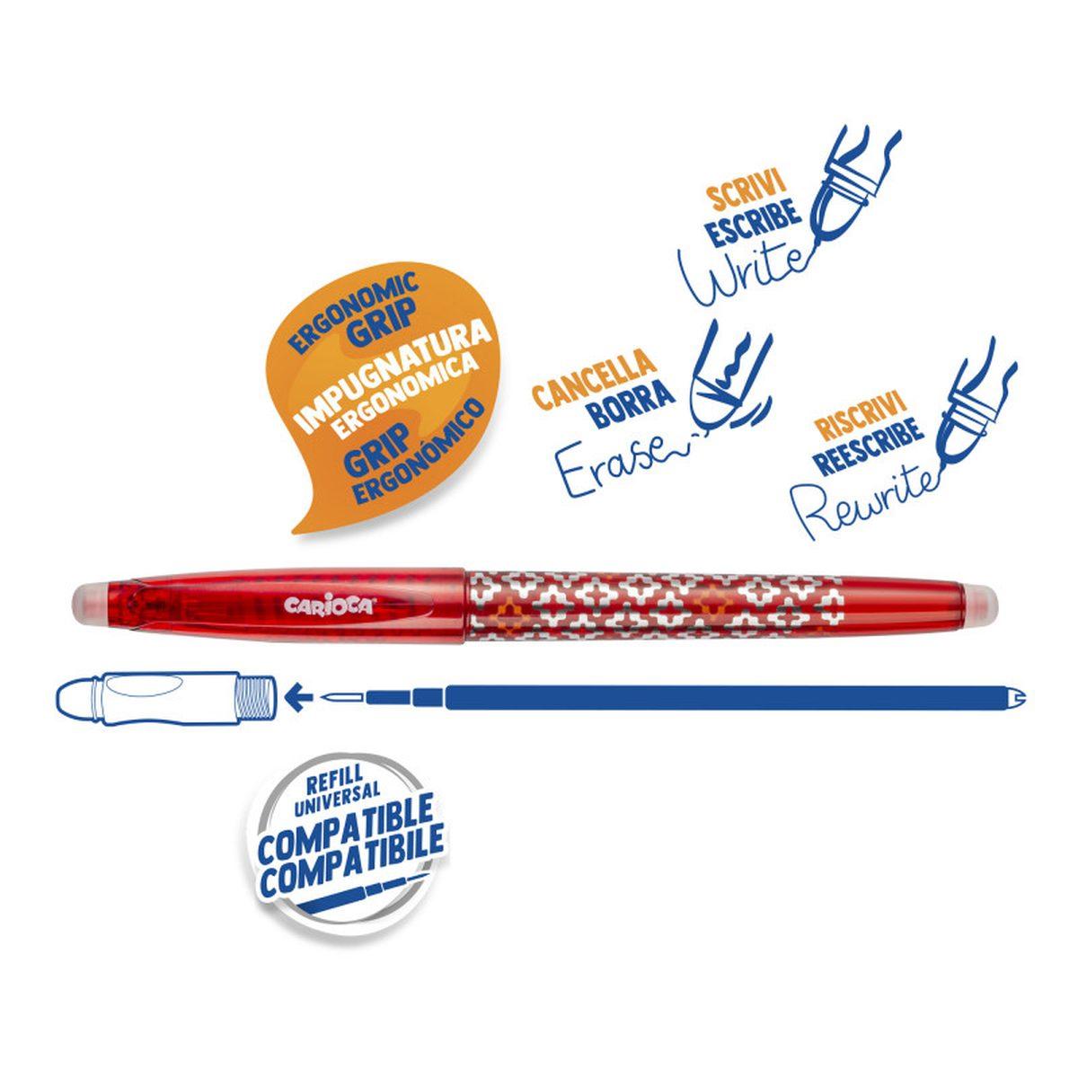 Carioca - oops pop penna cancellabile - 0,77 mm