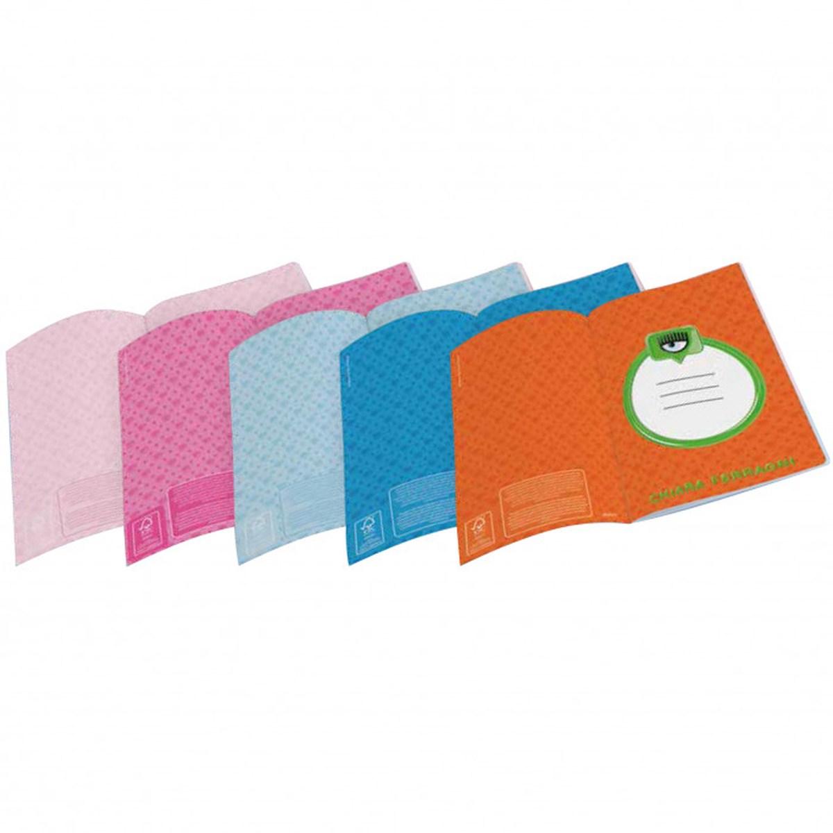 Pigna - maxi quaderno chiara ferragni - 42 fogli - 80 gr