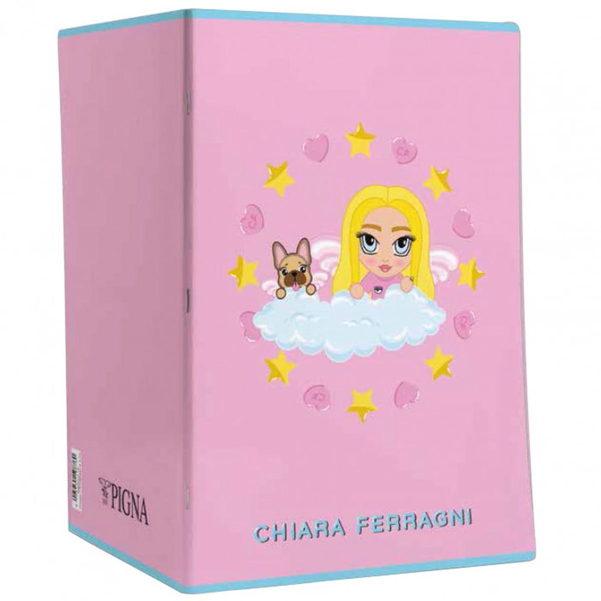 Pigna - maxi quaderno chiara ferragni - 42 fogli - 80 gr