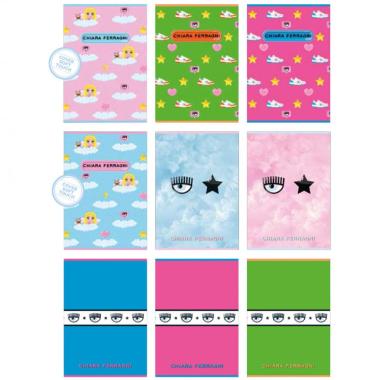 Pigna - maxi quaderno chiara ferragni - 42 fogli - 80 gr