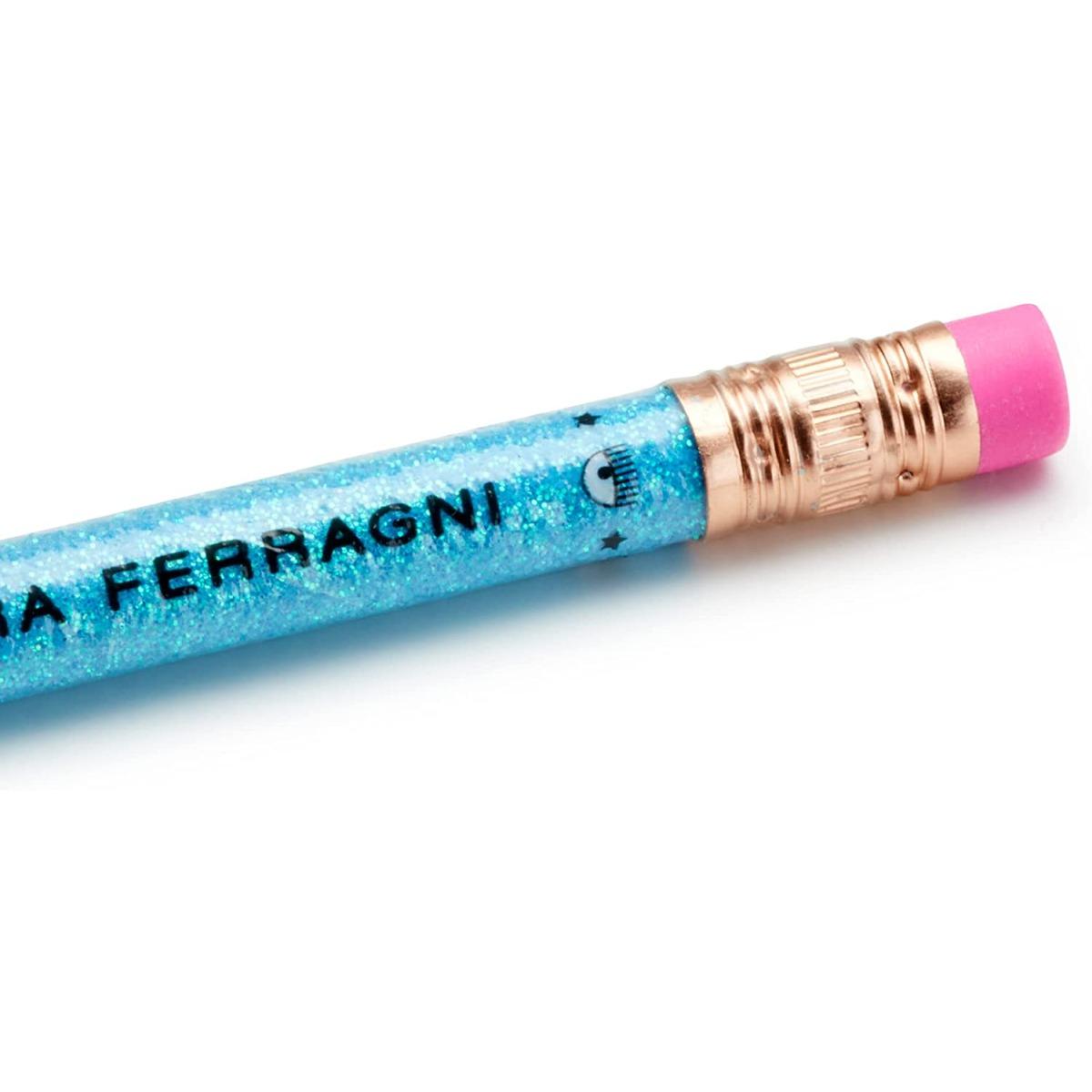 Pigna - set 3 matite glitterate chiara ferragni