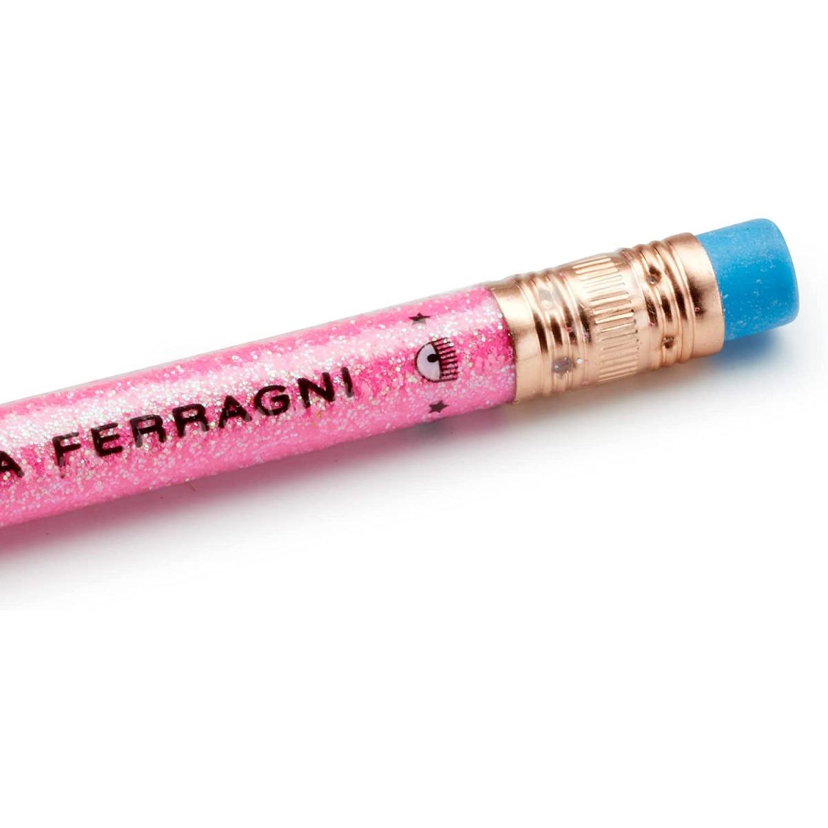 Pigna - set 3 matite glitterate chiara ferragni