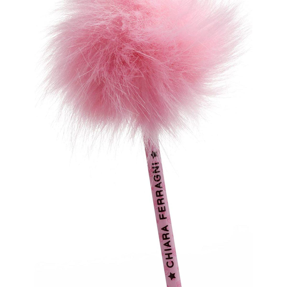 Pigna - penna a sfera fluffy chiara ferragni