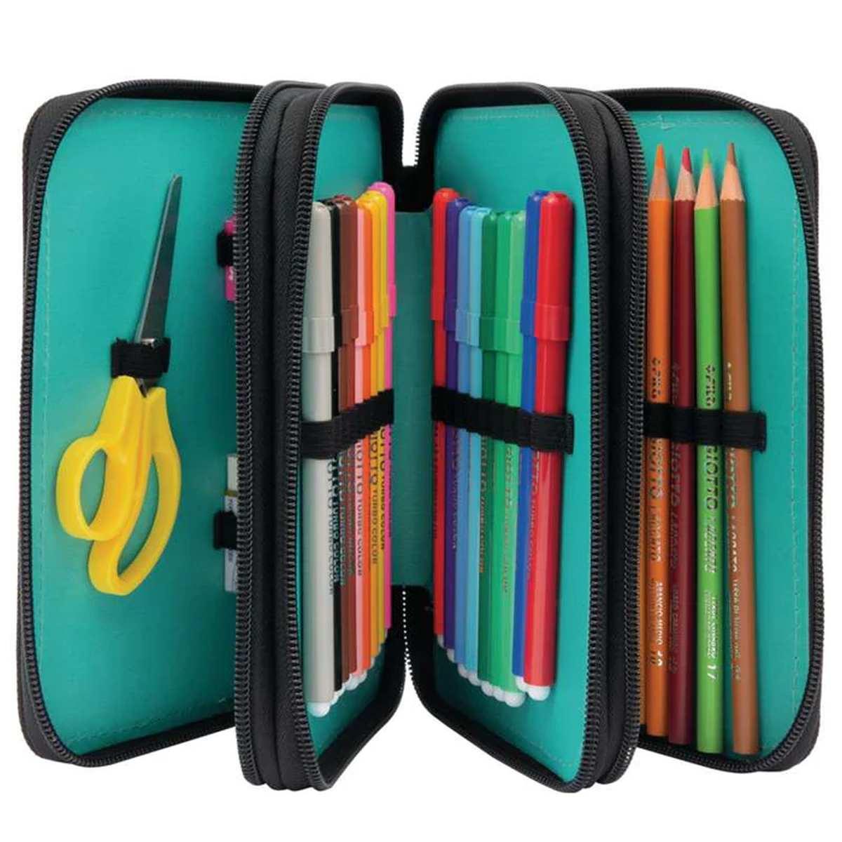 Giochi preziosi - astuccio 3 zip con corredo t-rex new gopop