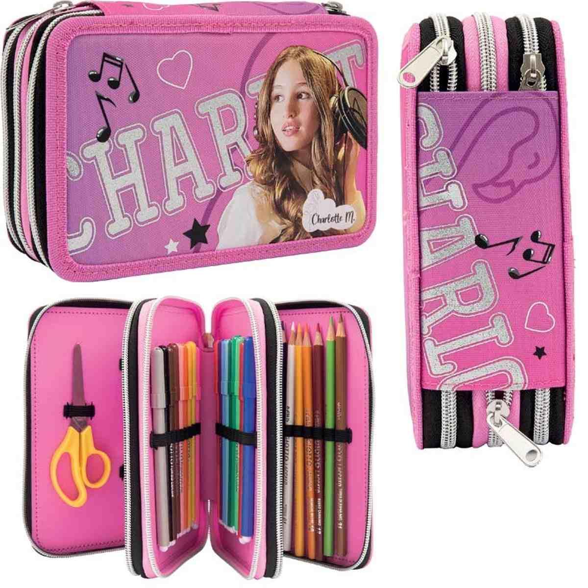 Giochi preziosi - astuccio 3 zip con corredo charlotte m.