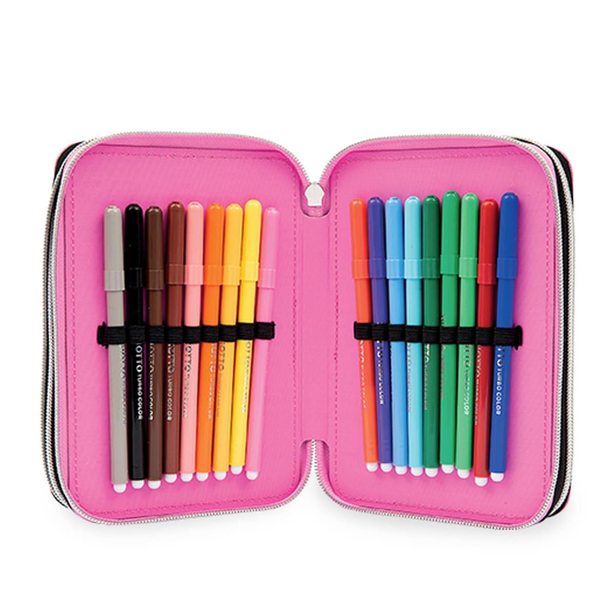 Giochi preziosi - astuccio 3 zip con corredo charlotte m.