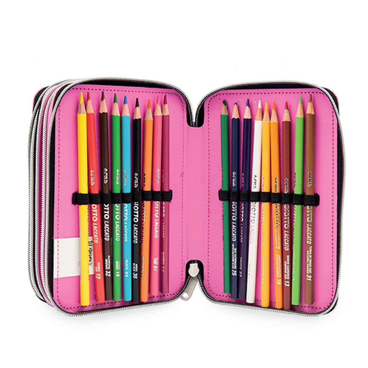 Giochi preziosi - astuccio 3 zip con corredo charlotte m.