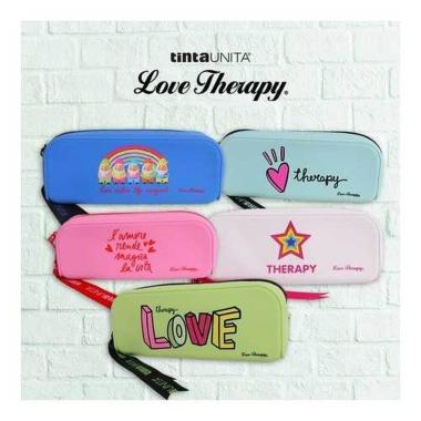 Tintaunita - love terapy astuccio bauletto in silicone soft touch con tirazip
