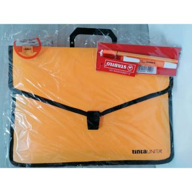 Tintaunita stabilo - valigetta ppl con tracolla - dimensioni 27 x 38 cm - con accessori stabilo (1 pz point 88 + 1 pz swing)
